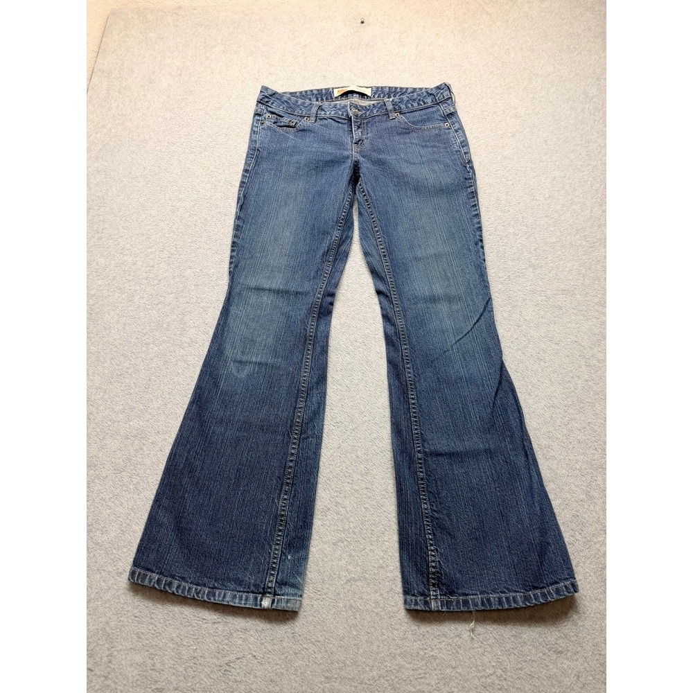 Route 66 Low Rise Flare Jeans Womens 5R Medium Wash Blue Denim Y2K Bootcut
